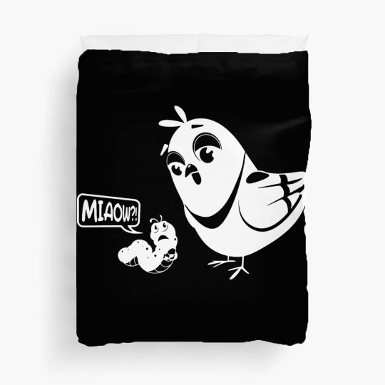 Novelty Bird and Worm Duvet Covers