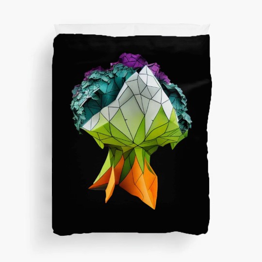 Origami Broccoli: Delightful and Whimsical Paper Duvet Covers