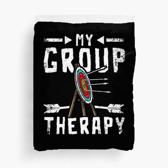 My group therapy Archery Duvet Covers