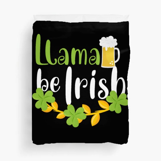 llama be irish Duvet Covers