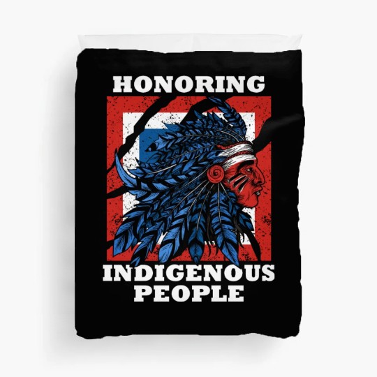 Honoring Indigenous People Heritage Native America Duvet Covers