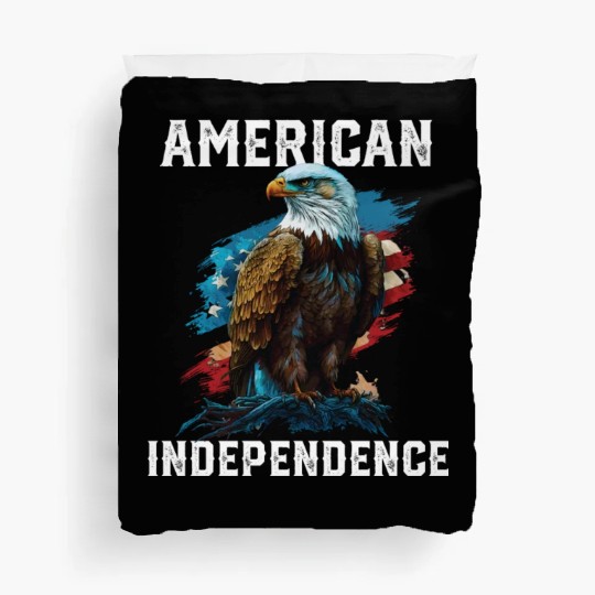 American Independence American Bald Eagle 4th of Duvet Covers