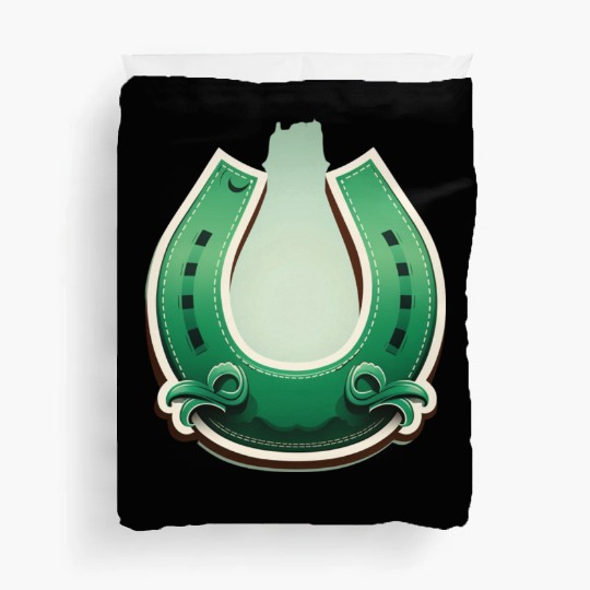 A horseshoe for good luck T--Duvet Covers