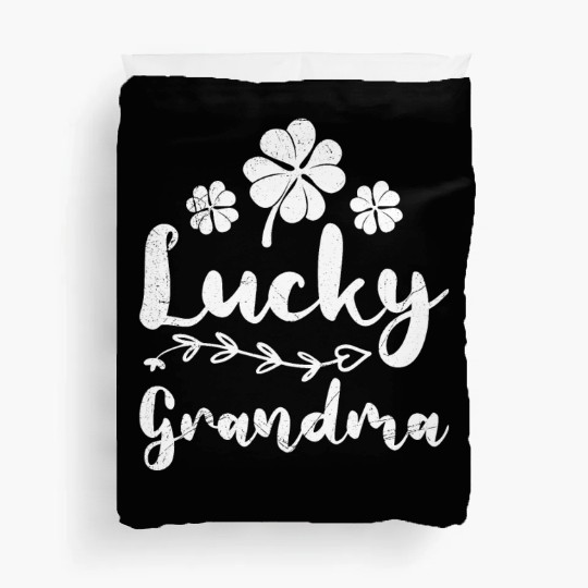 Lucky Grandma St. Patrick's Day Ireland Grandma Duvet Covers