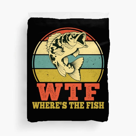 WTF Wheres The Fish Duvet Covers