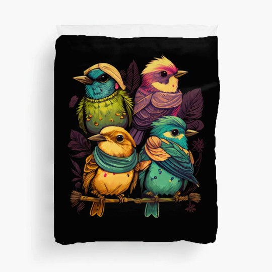 Bird Family Duvet Covers