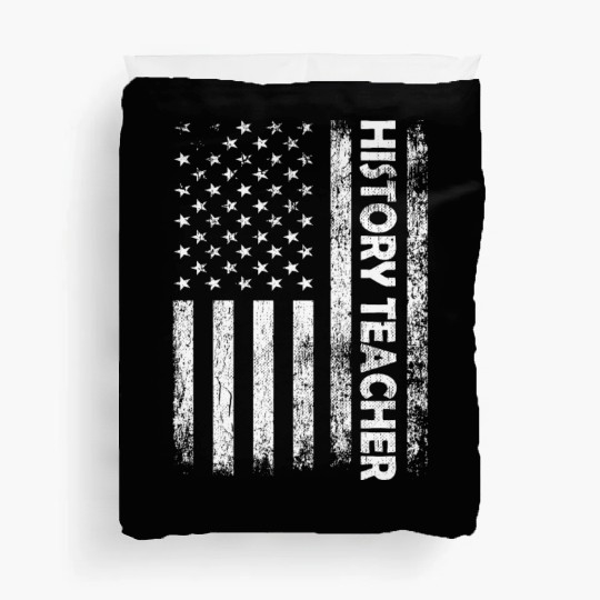 History Teacher School Teaching Student Duvet Covers