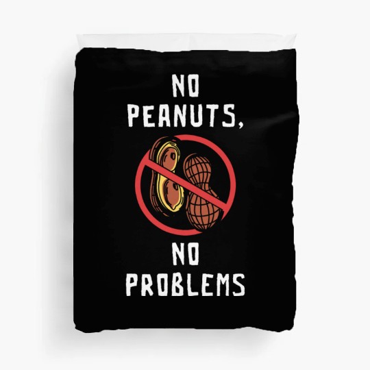 No Peanuts No Problems Peanut Allergic Duvet Covers
