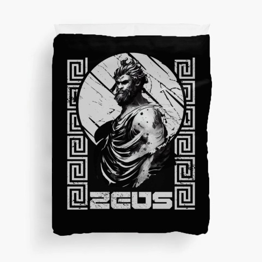 Zeus God Of Thunder Mythology Greek Gods Duvet Covers