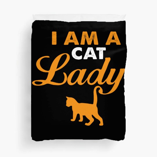I Am A Cat Lady Duvet Covers