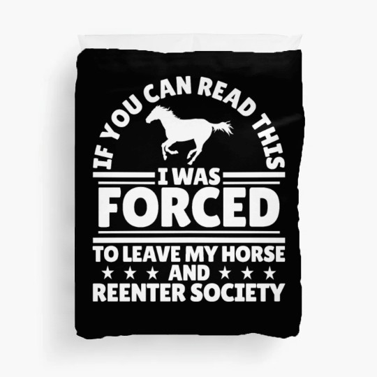 Horse Riding Society Endurance Riding Duvet Covers