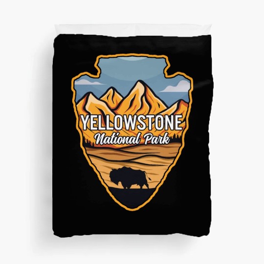 YStone US National Park Arrowhead Buffalo Duvet Covers