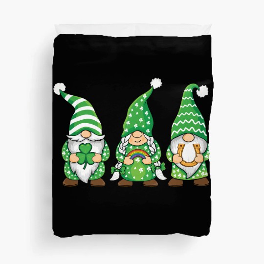 St. Patrick's Day Gnomes Saint Patricks Day Outfit Duvet Covers