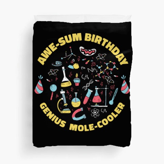 Science Theme Birthday Party Chemistry Scientist Duvet Covers
