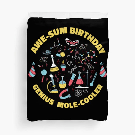 Science Theme Birthday Party Chemistry Scientist Duvet Covers