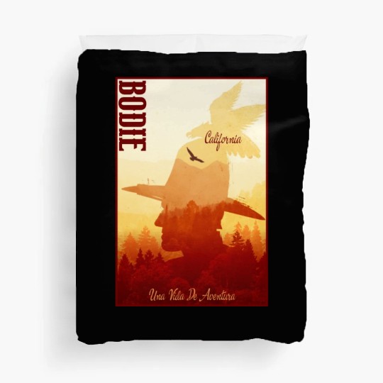 Bodie California wild west town Duvet Covers