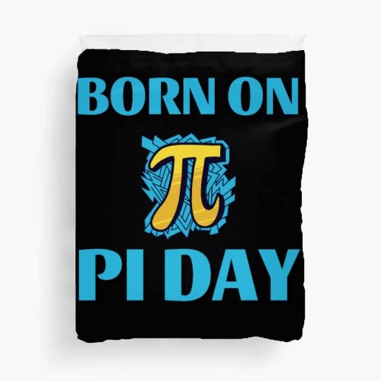 Born on pi day cool math Duvet Covers