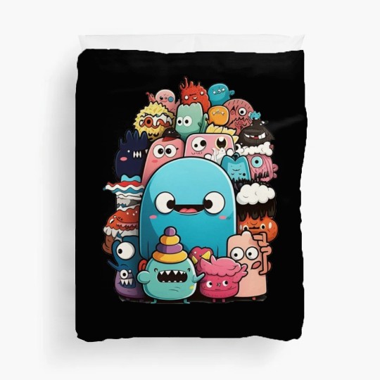 my imaginary friends Duvet Covers