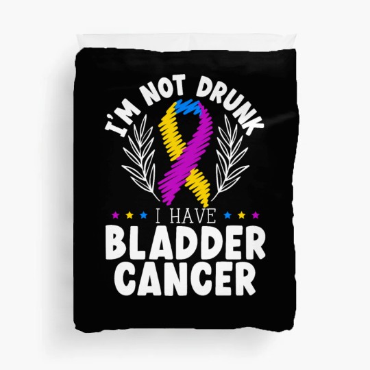 Bladder Cancer Warrior Bladder Cancer Awareness Duvet Covers