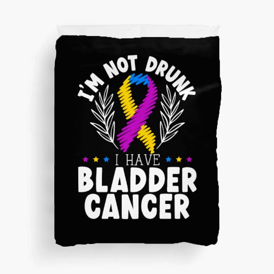 Bladder Cancer Warrior Bladder Cancer Awareness Duvet Covers