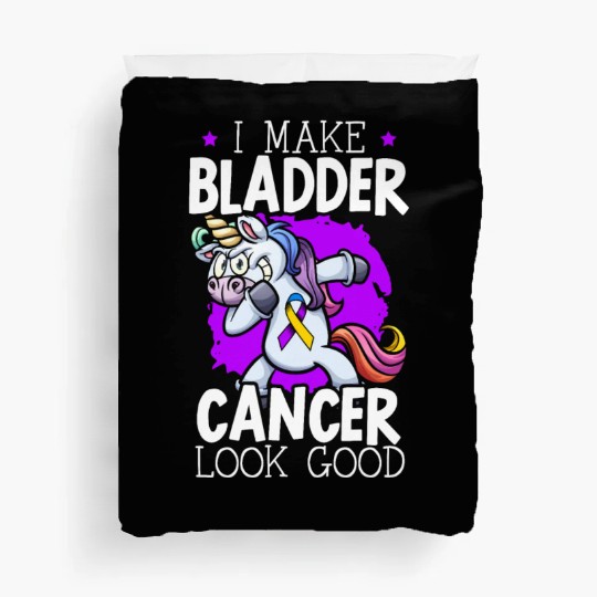 Bladder Cancer Warrior Bladder Cancer Awareness Duvet Covers