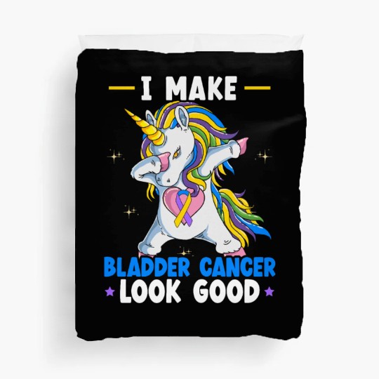 Bladder Cancer Warrior Bladder Cancer Awareness Duvet Covers