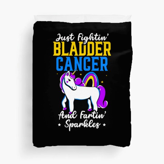 Bladder Cancer Warrior Bladder Cancer Awareness Duvet Covers