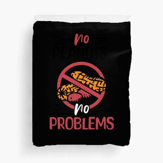 No Peanuts No Problems Peanut Allergic Duvet Covers