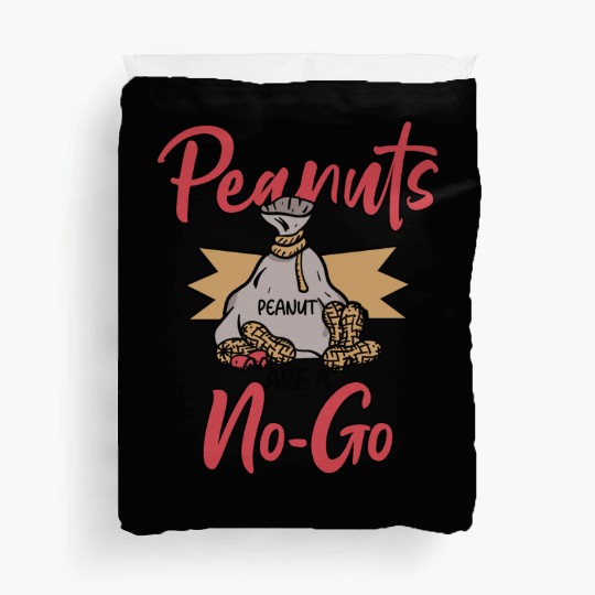Peanuts Are A No-Go Peanut Allergic Duvet Covers