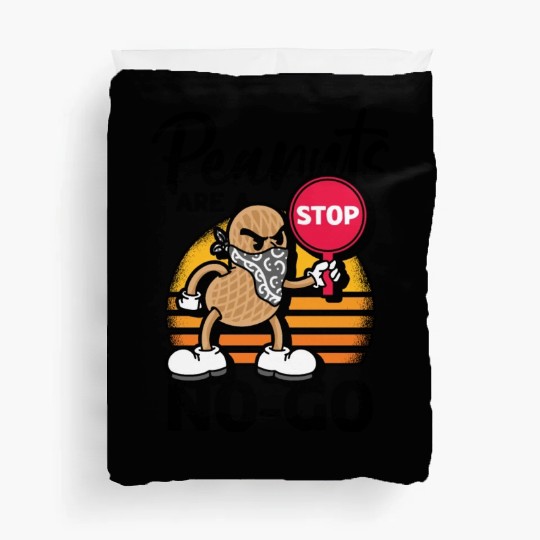 Peanuts Are A No-Go Peanut Allergic Duvet Covers
