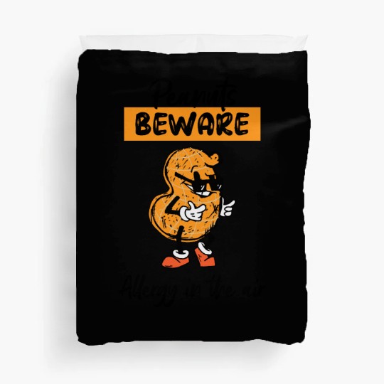 Peanuts Beware Allergy In The Air Peanut Allergic Duvet Covers