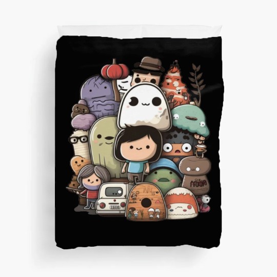 my imaginary friends Duvet Covers