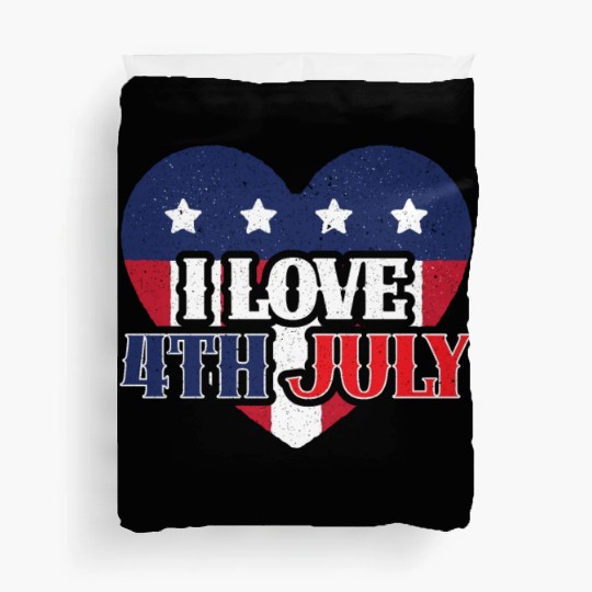 Patriotic America USA Flag 4th Of July American Duvet Covers