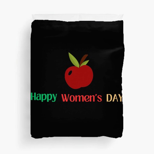 Embrace Equity Happy Women's Day Duvet Covers