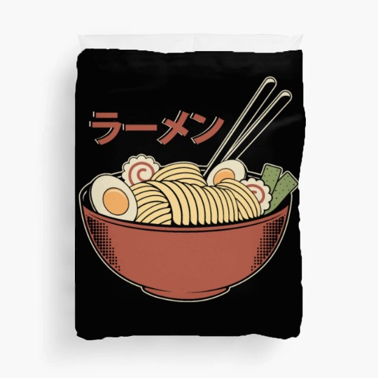 Japan Anime Ramen Bowl Duvet Covers