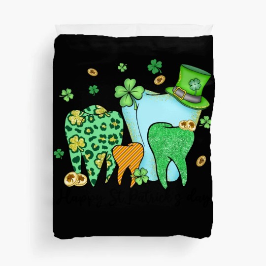 Happy Nurse Patricks Day Duvet Covers