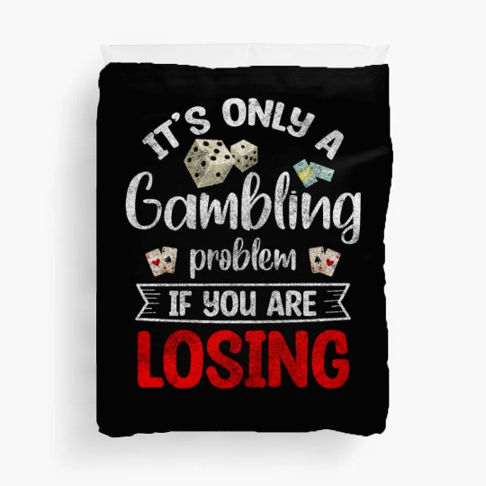 Cards Blackjack Spades Duvet Covers