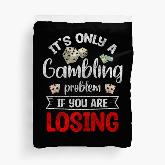 Cards Blackjack Spades Duvet Covers