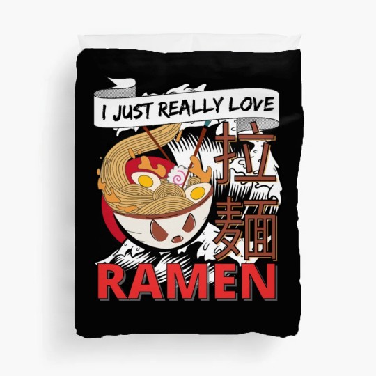I just really love Ramen Duvet Covers