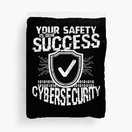 Cyber Security Cyber Hacker Analyst Programmer Duvet Covers