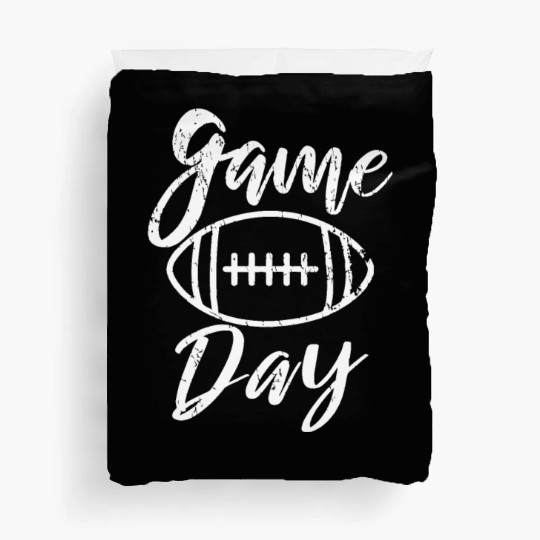 Game Day - Football - Throwback Design - Classic Duvet Covers