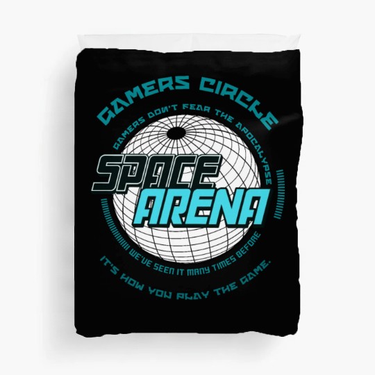 Space Arena - Gamer's Circle Duvet Covers