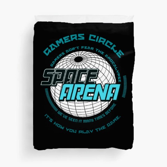 Space Arena - Gamer's Circle Duvet Covers