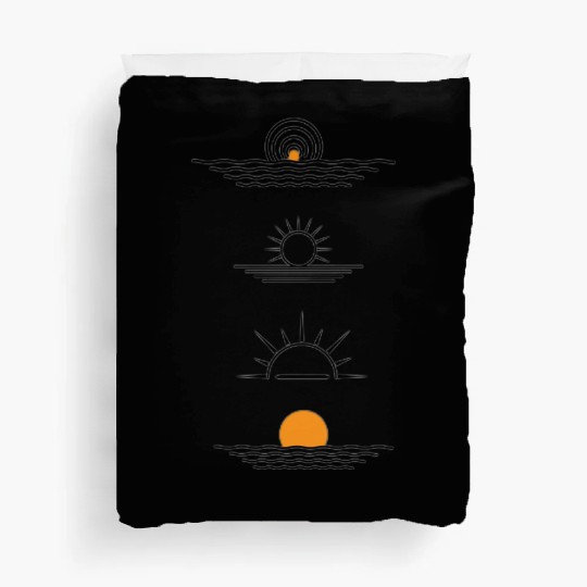 The Step-by-Step Sunrise Duvet Covers
