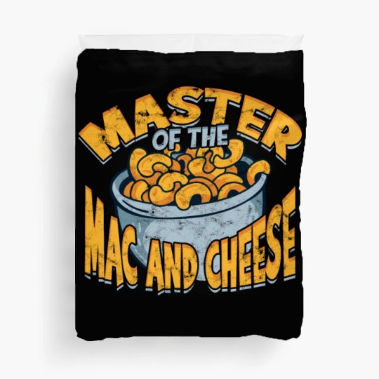 Mac N' Cheese Taster Pasta Food Macaroni Duvet Covers