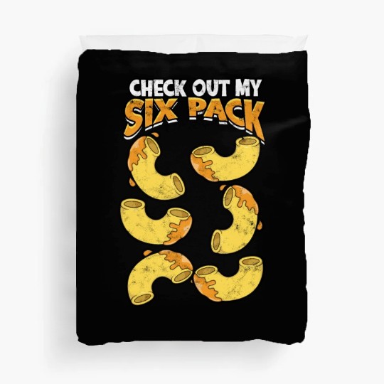 Mac N' Cheese Taster Pasta Food Macaroni Duvet Covers