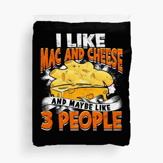 Mac N' Cheese Taster Pasta Food Macaroni Duvet Covers