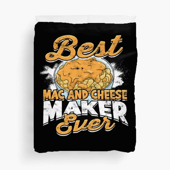 Mac N' Cheese Taster Pasta Food Macaroni Duvet Covers