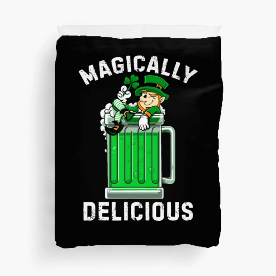 Magically Delicious idea St Patricks Day Drinking Duvet Covers