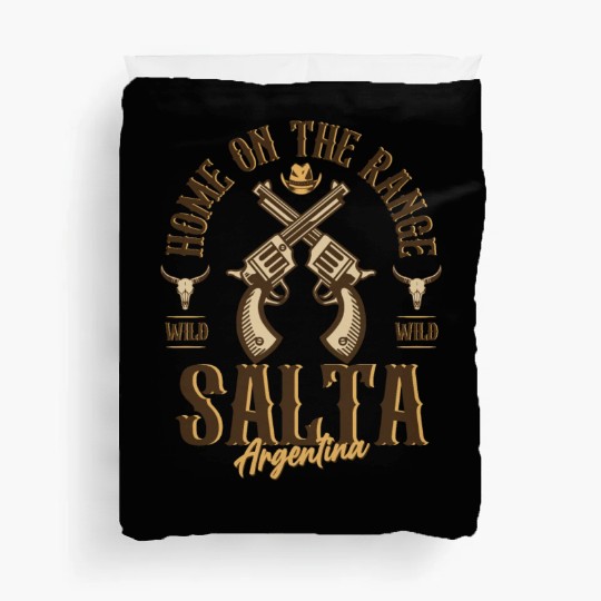 Salta Argentina wild west town Duvet Covers